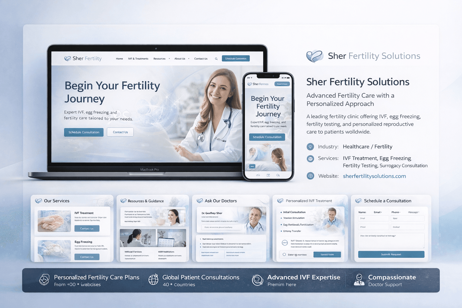Sherfertility Solutions project preview